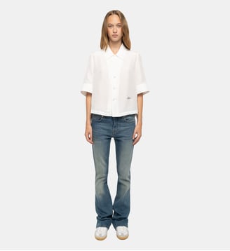 Chemise Telmy 100% Soie - Zadig&Voltaire - Blanc judo