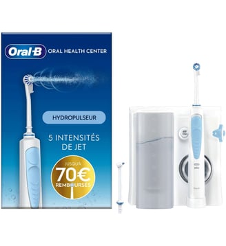 Hydropulseur Oxyjet + 2 refills - Oral B - Standard