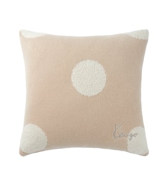Housse de coussin en maille - Kenzo Home - Sable