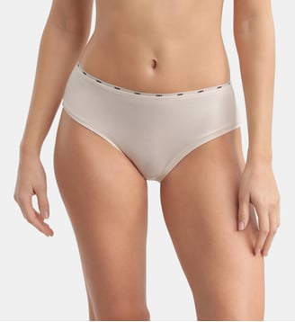 Slip en coton stretch à galon Icons Essentiel - Dim - Ivoire