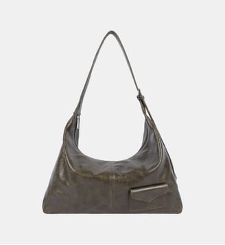 Grand sac hobo Rétro KBA - Lancaster - Kaki