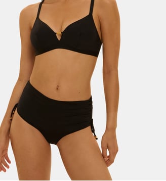 Culotte de bain taille haute - Noir Simone Pérèle