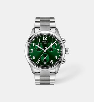 Montre Chrono l Vert T1164171109200 - Tissot - Argenté