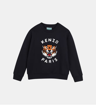 Sweat à manches longues - Kenzo Kids - Bleu mistral