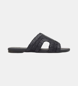 Sandales plates en PHILLIPA - Castaner - Noir