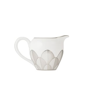 Crémier 25cl en porcelaine finition Platine - MALMAISON IMPÉRIALE - Christofle - Platine