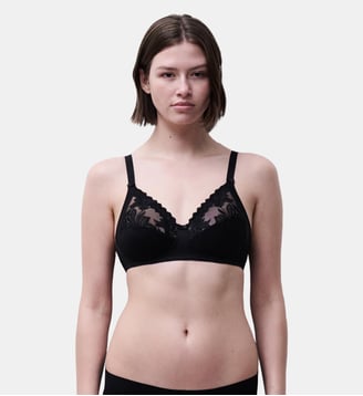 Soutien-gorge sans armature maintien en dentelle Chantelle