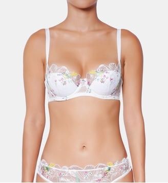 Soutien Gorge Couvrant - Winter romance - Huit - Blanc et lilas