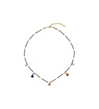Collier Yoyo - Hipanema - Marron