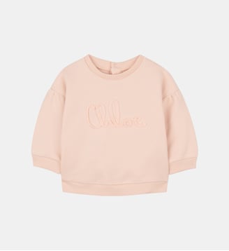 Sweat en molleton - Chloe Kids - Petal pink