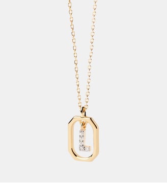 Collier  Mini letter Doré CO01-523-U Pd Paola