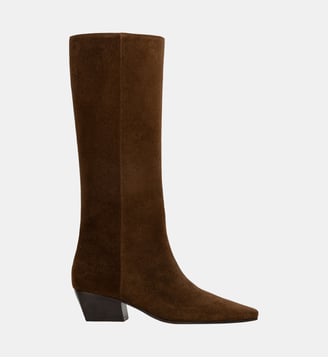 Bottes Mabel Cuir Suédé - Bobbies - Brun rockies