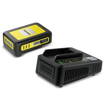 Batterie aspirateur 18V 2.5 Ah chargeur rapide WD1 KHB appareil - Karcher - Noir