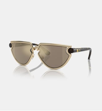 Lunettes de soleil Irrégulier BE3152 - Burberry - Doré clair