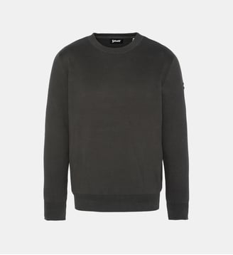 Pull army col rondBLEU MARINE4SMALL - Schott - Kaki