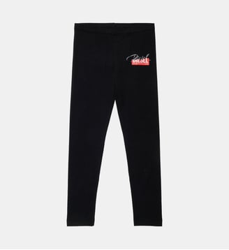 Leggings avec logo - Diesel Kids - Noir