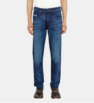 Slim Regular Waist 2062 D-Strukt Joggjeans® - Diesel - Bleu foncé