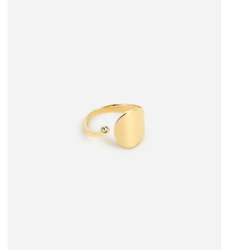 Bague Altesse  en Acier doré - Zag Bijoux - Doré