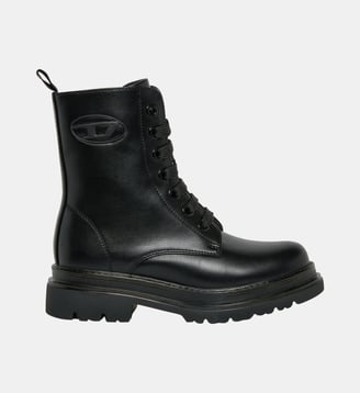 Bottines avec logo Diesel Kids