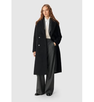 Manteau long effet poilu Ikks
