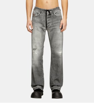Relaxed Regular Waist 2080 D-Reel Joggjeans® - Diesel - Gris