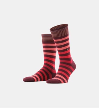 Chaussettes King - Burlington - Rouge clair