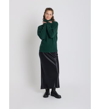 pull en cachemire - Agnès b. - Vert cèdre