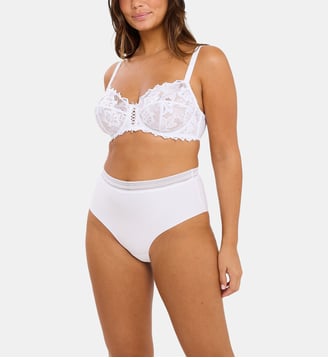 Lot de deux culottes Invisible Coton - Sans Complexe - Blanc