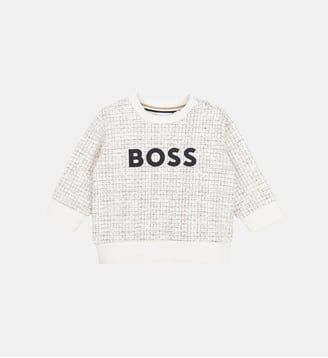 Sweat col rond - BOSS Kidswear - Ivory