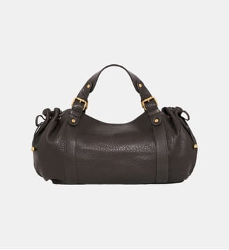 Sac à main en cuir bubble - 24H - Gerard Darel - Marron
