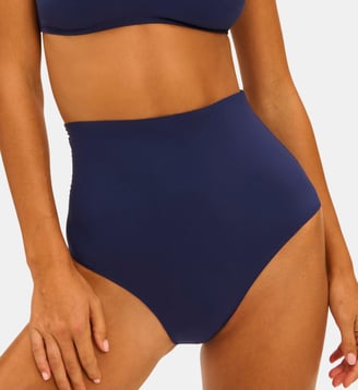 Culotte de bain taille haute - Midnight Simone Pérèle