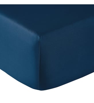 Drap Housse Vexin - Anne de Solène - Bleu marine