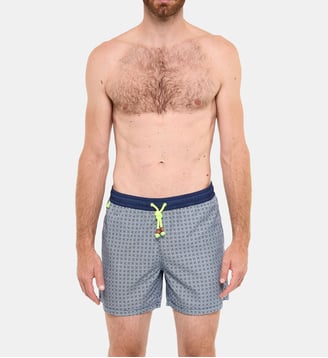 Short de bain Trawangan New Azulejos - Gili's - Navy