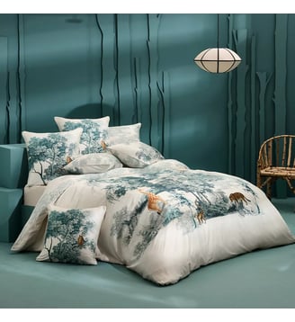 Housse de couette satin de coton - Garnier Thiebaut - Encre