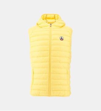 Doudoune à capuche sans manches Pat - Jott - Jaune doux