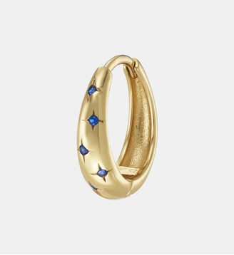 Créole Moon Bleu-Nuit - Nebuleuse Bijoux - Or
