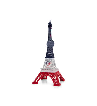 Tour Eiffel 31cm   et Blanc et Rouge - Roland-Garros - Bleu