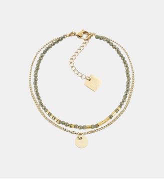Bracelet Apache  en Acier doré Zag Bijoux