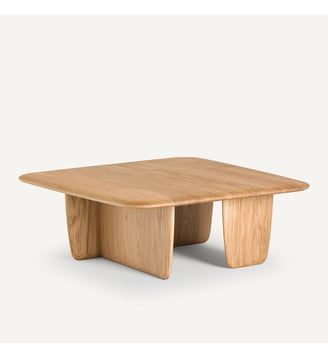 Table basse en chêne massif, grand modèle - AM.PM - Chêne naturel