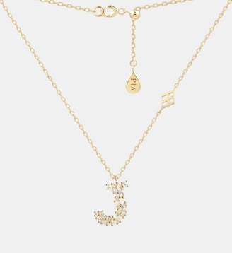 Collier Initiale J Or Jaune PIAPARIS