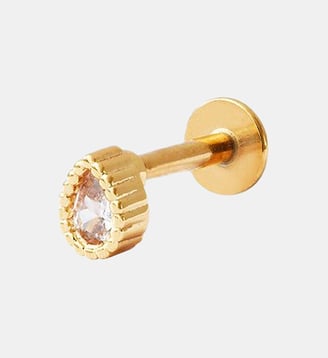 Piercing plat tear - candy - Caroline Najman - Blanc