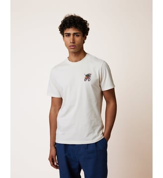 T-shirt en maille - Faguo - Écru
