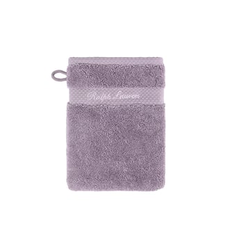 Gant de toilette  en coton - Ralph Lauren Home - Lilas