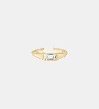 Mini bague Notte blanche Argent - Nebuleuse Bijoux - Or