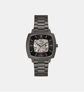 Montre automatique Machine luxe  Noir, Transparent LE1219 - Fossil - Ivoire foncé