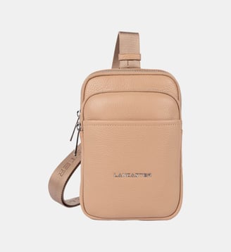 Sac body Gentlemen Harry en cuir - Lancaster - Naturel