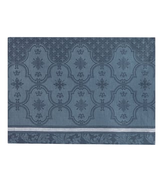 Set de table Armoiries - Le Jacquard Francais - Céruléen
