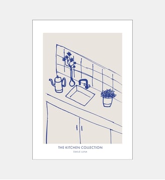 Poster   The Kitchen Collection 03 - Emilie Luna - Poster & Frame - Multicolore
