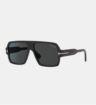 Lunettes de soleil Carré FT0933 - Tom Ford - Noir brillant