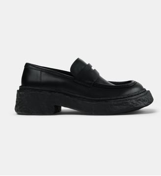 Mocassins Vamonos cuir - Camperlab - Noir charbon